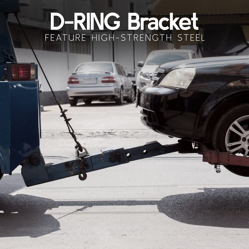 Weld on D Ring Mount 5/8 Inch Tie Down Anchor with Bracket, 18,000 Pounds Bre... gallery