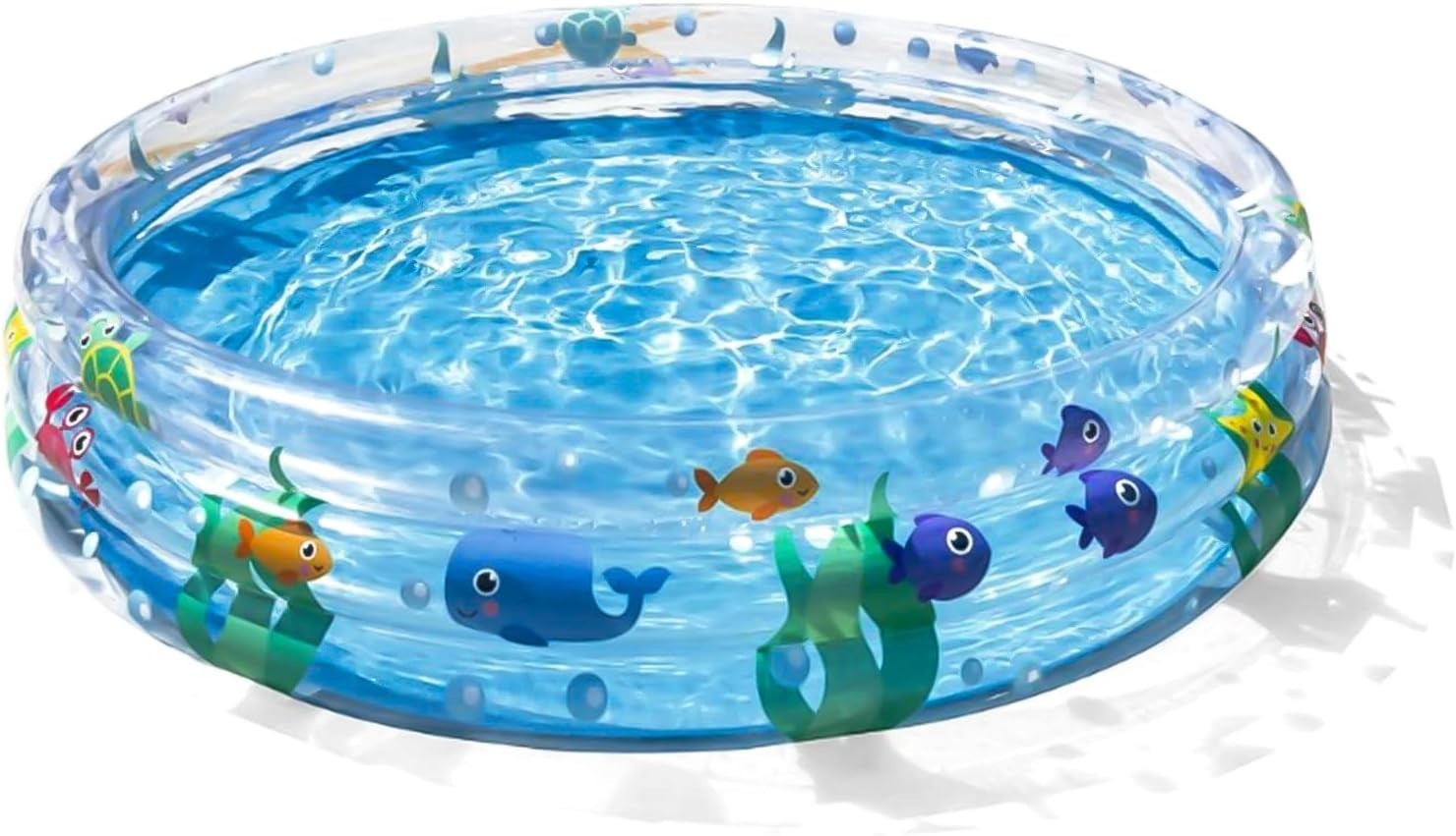 60 x 11.8 Foldable Outdoor Swimming Pool for Pets & Kids - Portable Backyd Blue gallery