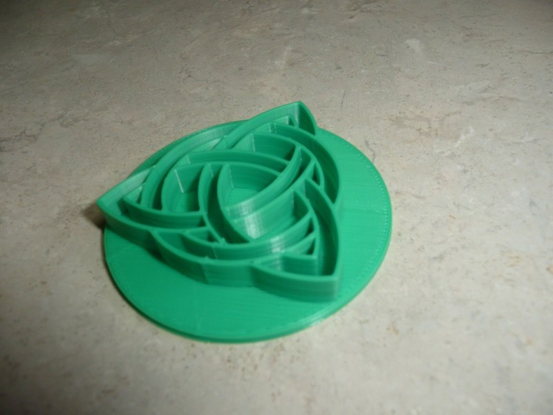 TRINITY TRIQUETRA CELTIC KNOT COOKIE STAMP EMBOSSER MADE IN USA PR4450 gallery