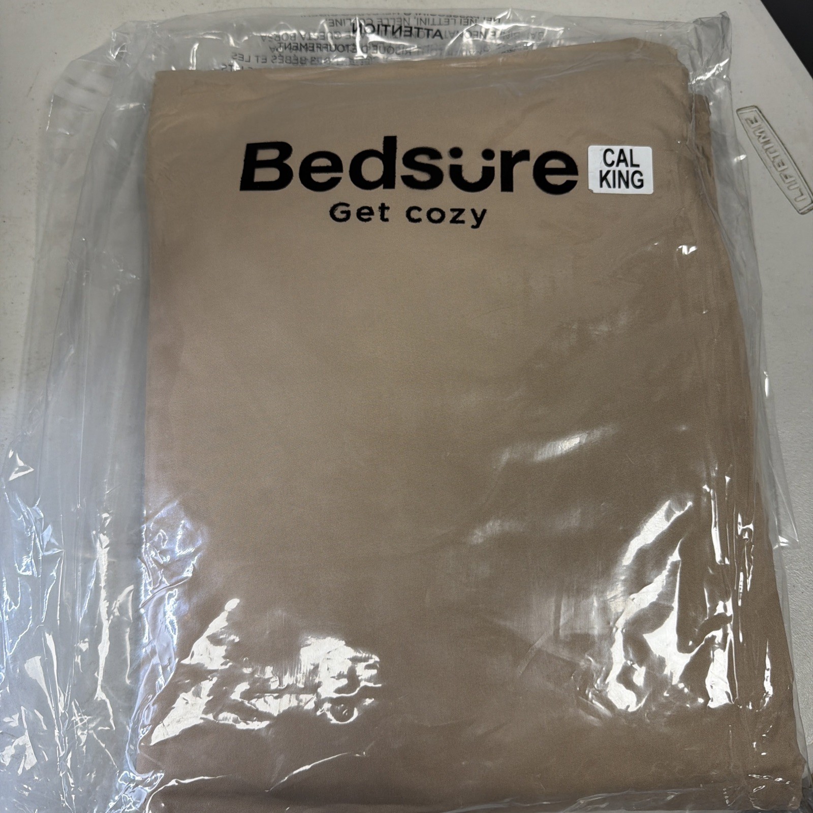 BEDSURE get cozy Sheets Set- 4 Pieces KING 100% polyester gallery