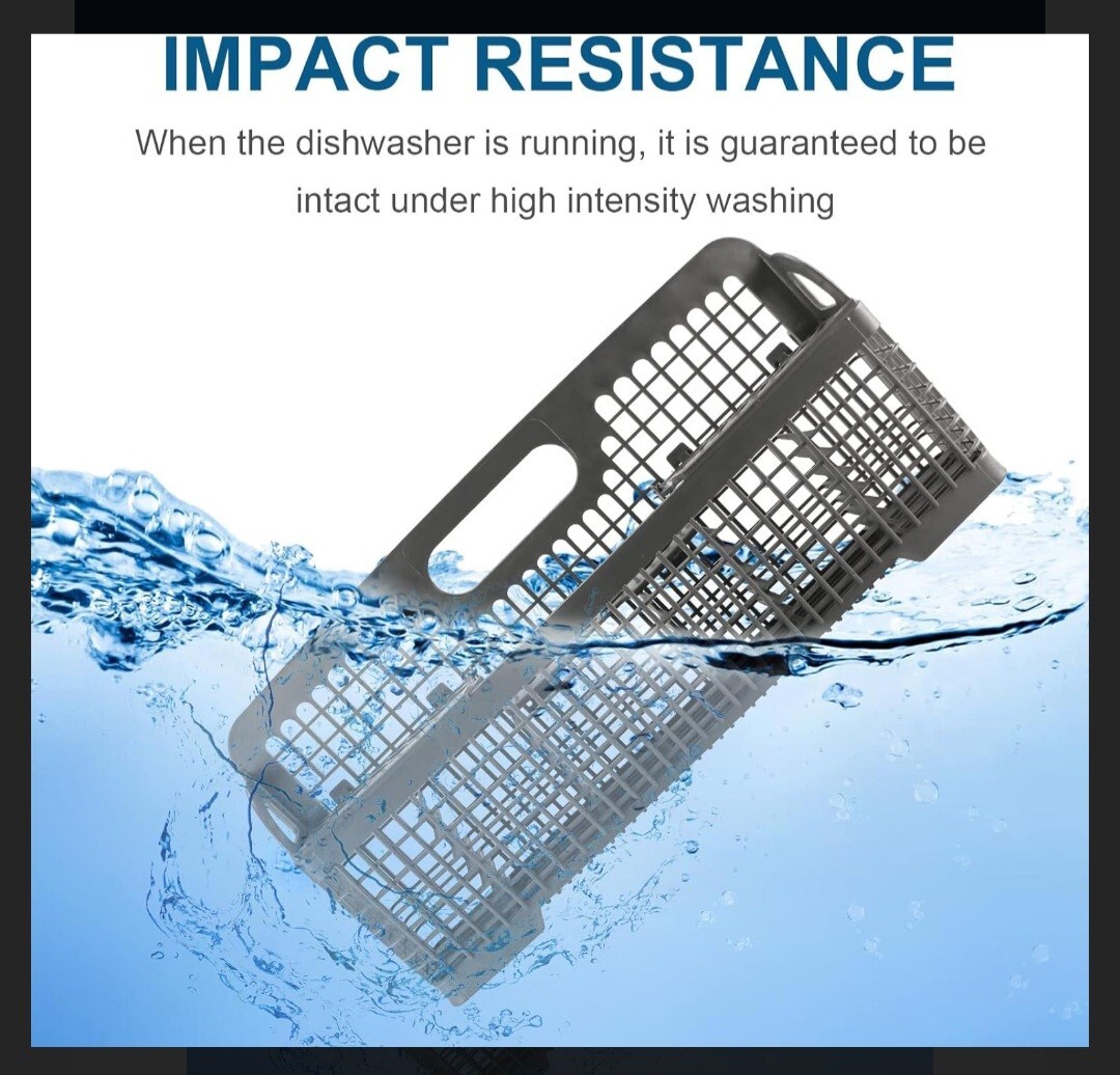 8562043 Dishwasher Silverware Basket Replace Whirlpool for WP8562043 8531233 gallery