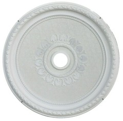 32″ ROUND CHANDELIER CEILING MEDALLION WHITE FLORAL FOYER DINING ROOM BEDROOM