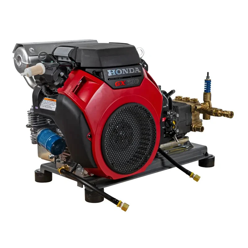 Cold Water Pressure Washer 4000 psi 8 gallons per minute GX690 Honda Engine gallery