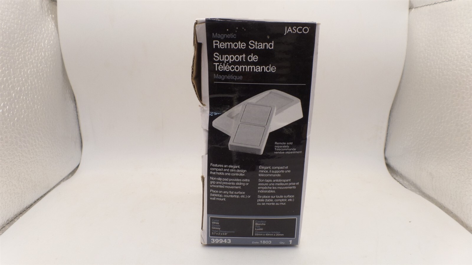 JASCO 39943 MAGNETIC REMOTE STAND WHITE FOR GE-BRANDED Z-WAVE, MYSELECTSMART gallery