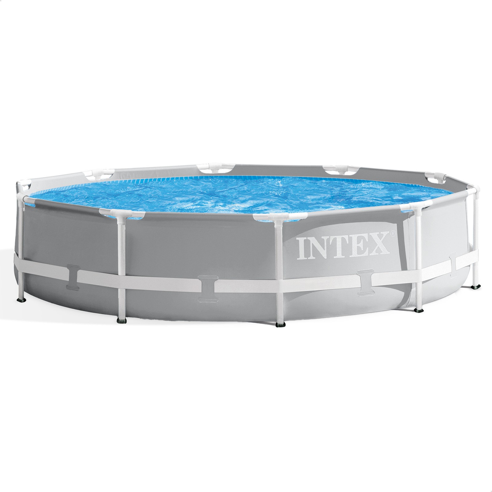 Intex 10'x30" Prism Metal Frame Above-Ground Swimming Pool(Pool Only)(Open Box) gallery