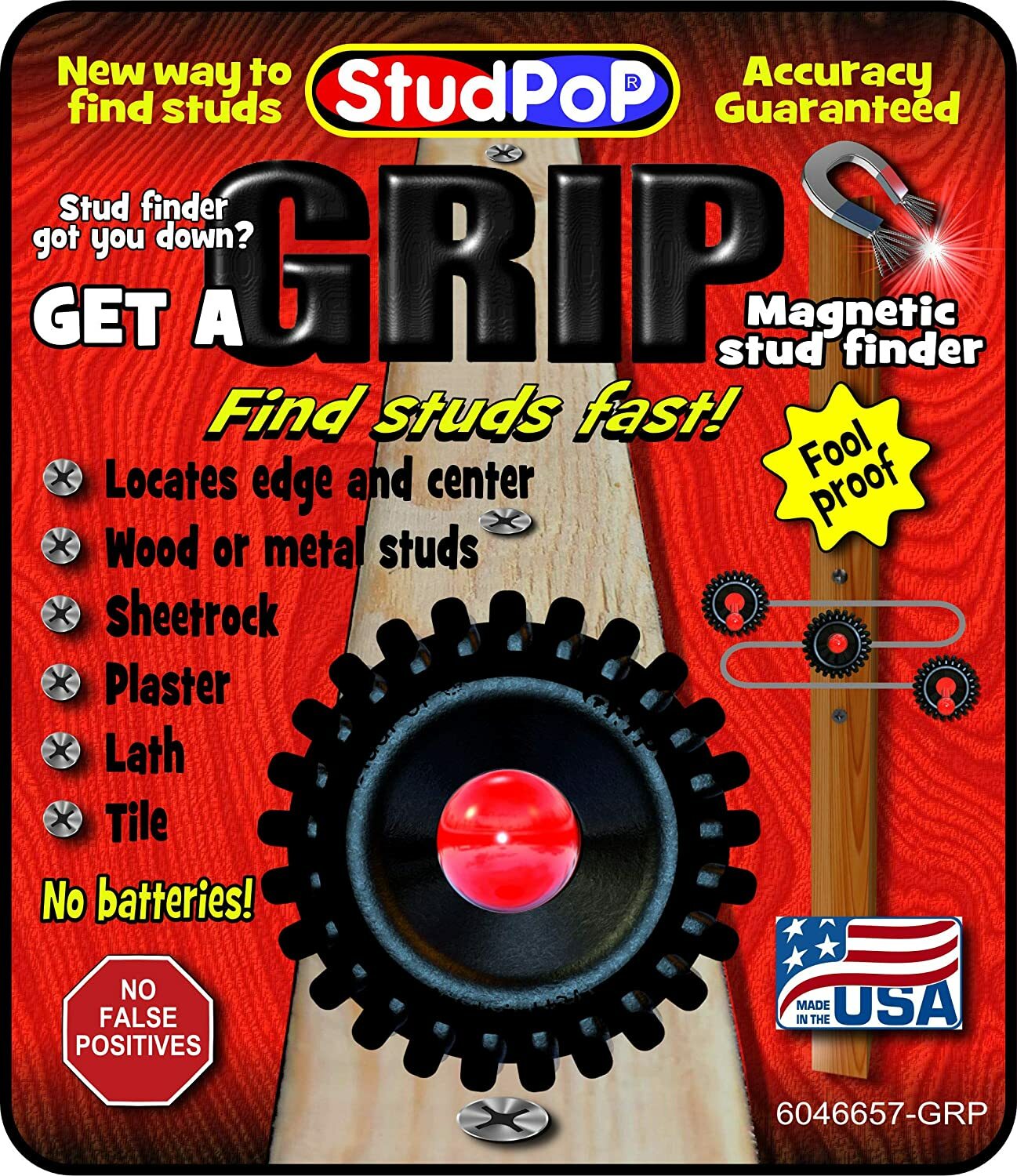 StudPoP GRIP USA Made * BRAND NEW * PRODUCT LAUNCHED 2/2020 (colors may vary) gallery