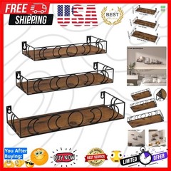 Floating Moon Phase Wall Shelves for Bedroom & Living Room – 3 Sizes Included