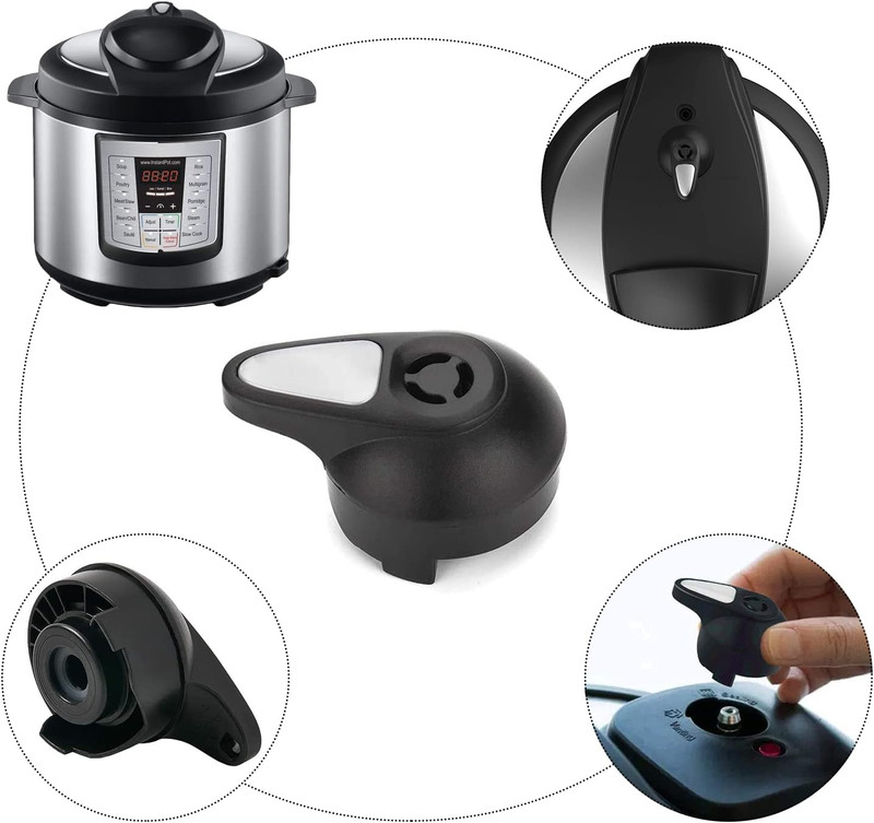 Steam Release Handle, Original Float Valve Replacement Parts with 3 Silicone Cap gallery