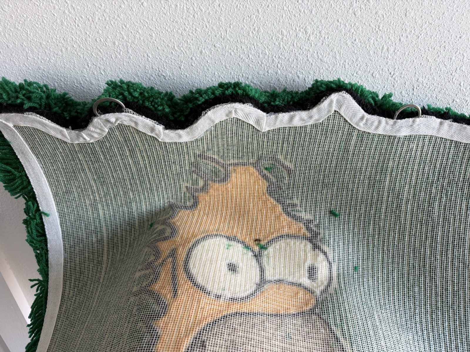 Homer The Simpsons in Bush Handmade Custom Tufted Rug Floor or Wall Mount 31'' gallery