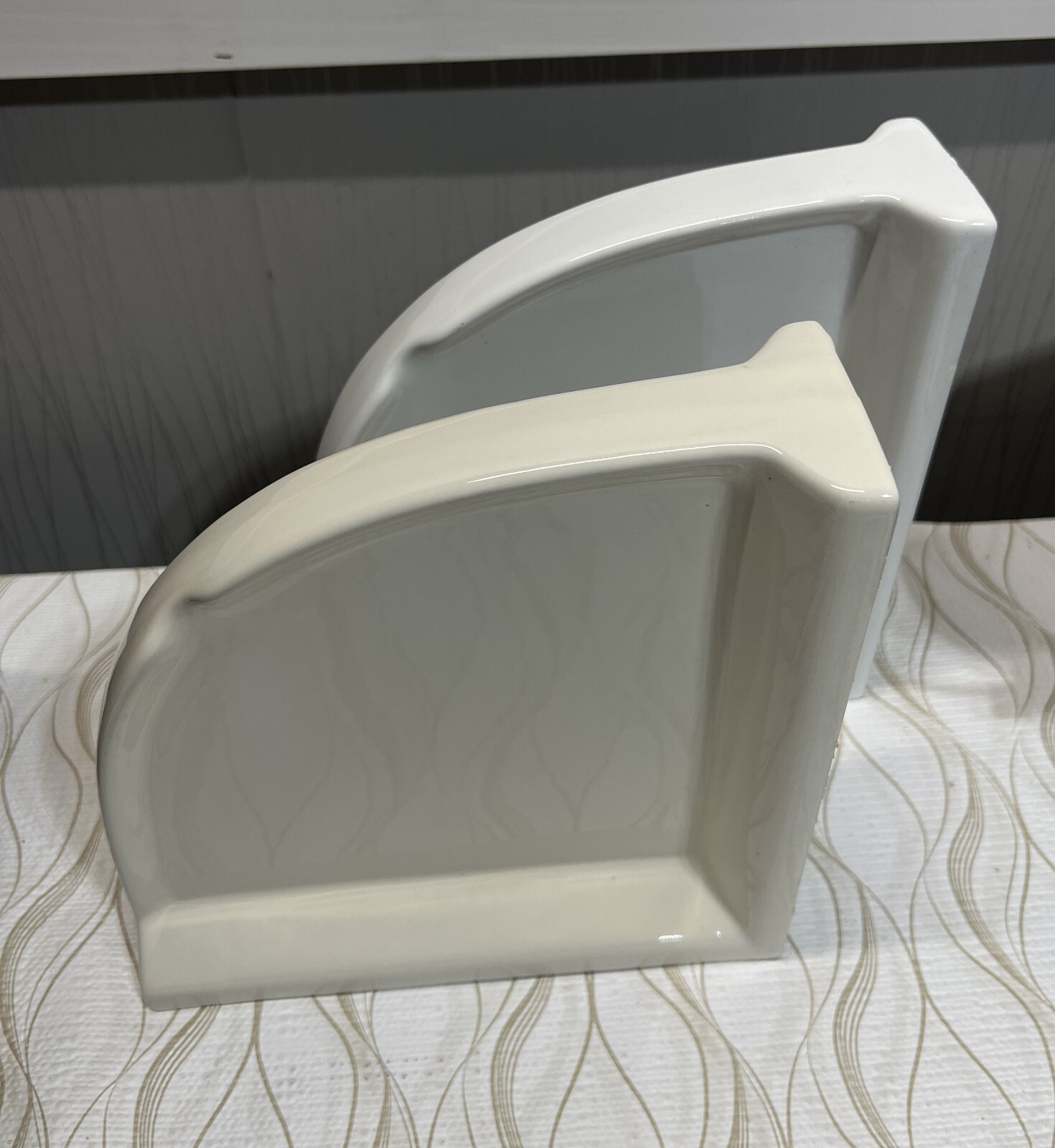 Ceramic Bath Shower Corner Soap Dish Shelf Tray 2 colors gallery