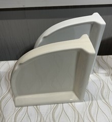 Ceramic Bath Shower Corner Soap Dish Shelf Tray 2 colors