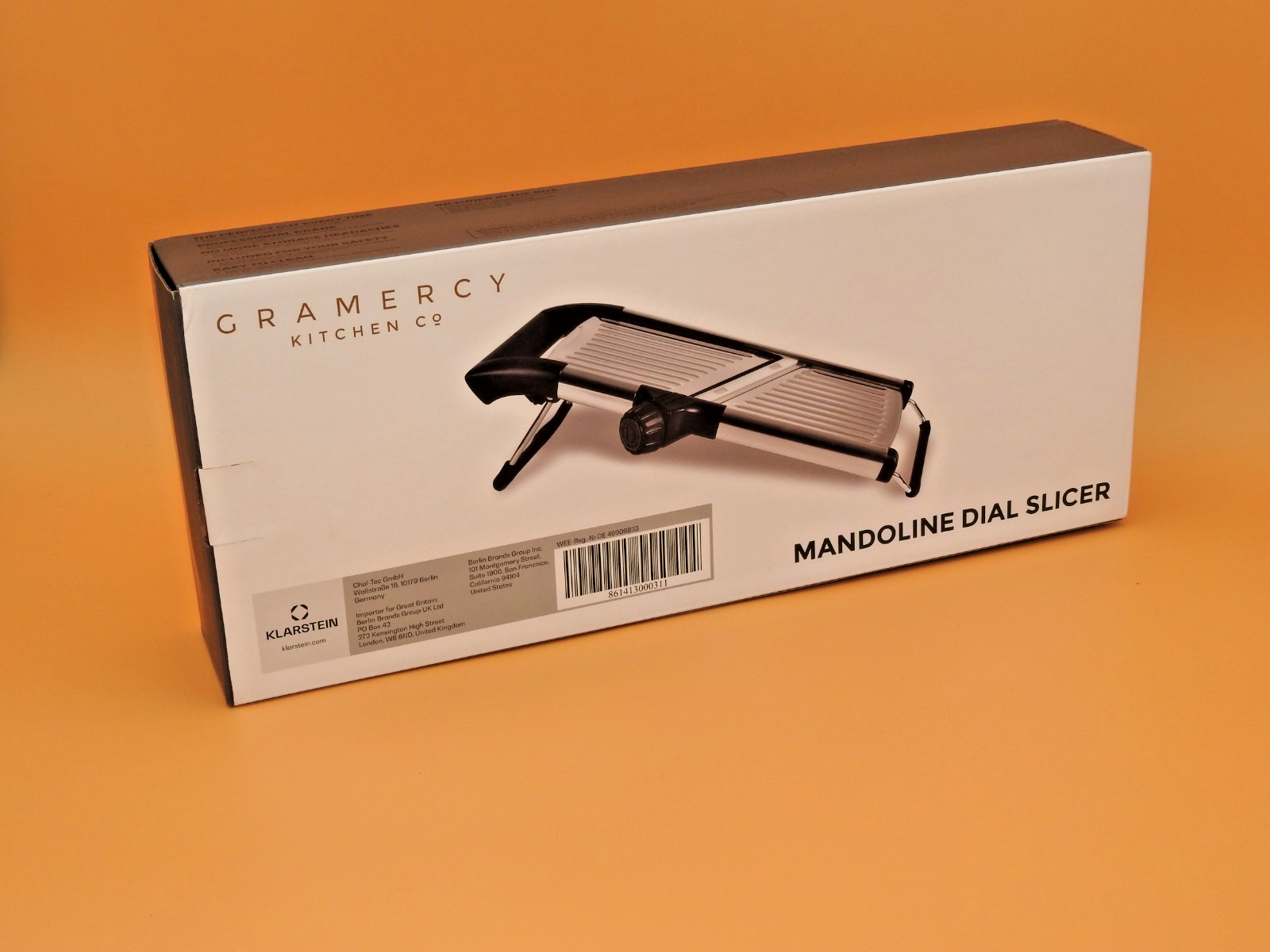 Gramercy Adjustable Mandoline Food Slicer, Mandoline Slicer for Kitchen, 495 Dt gallery