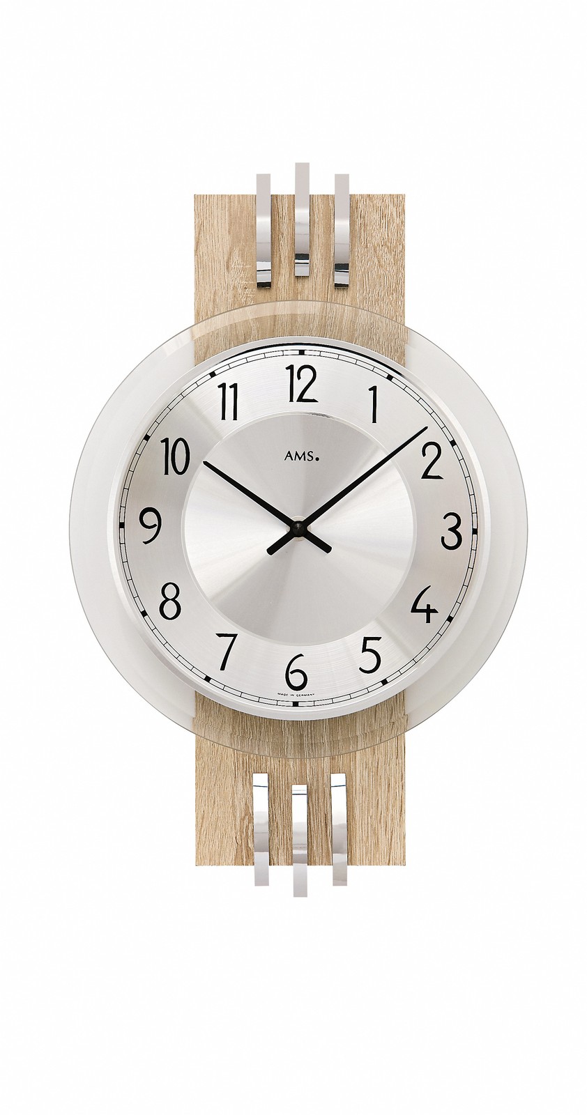 Modern Wall Clock with Quartz Movement by AMS gallery