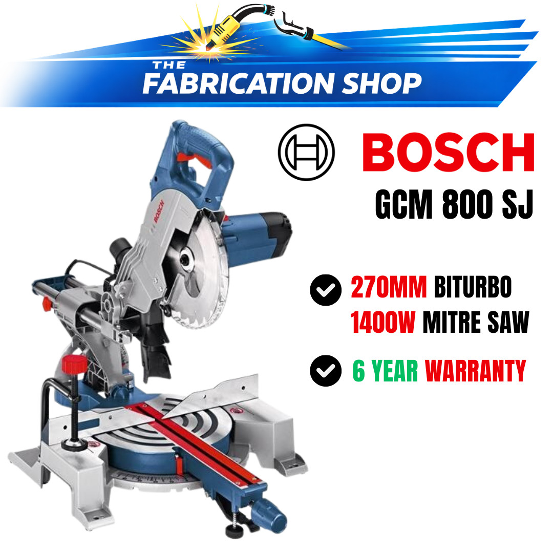 Bosch 1400W Professional Sliding Mitre Saw GCM 800 Sj 0601B19040 gallery