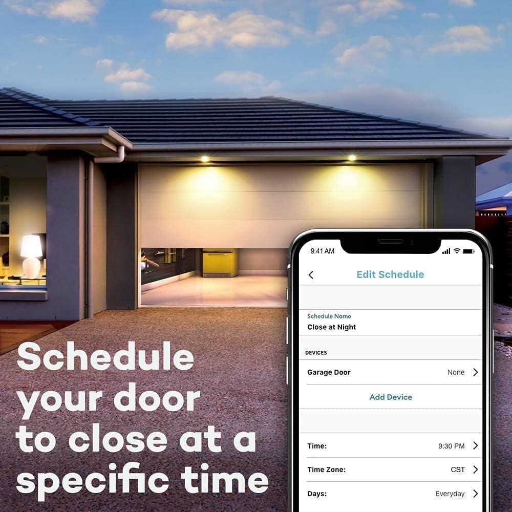 myQ Smart Garage Control Hub - WiFi & Bluetooth - White gallery