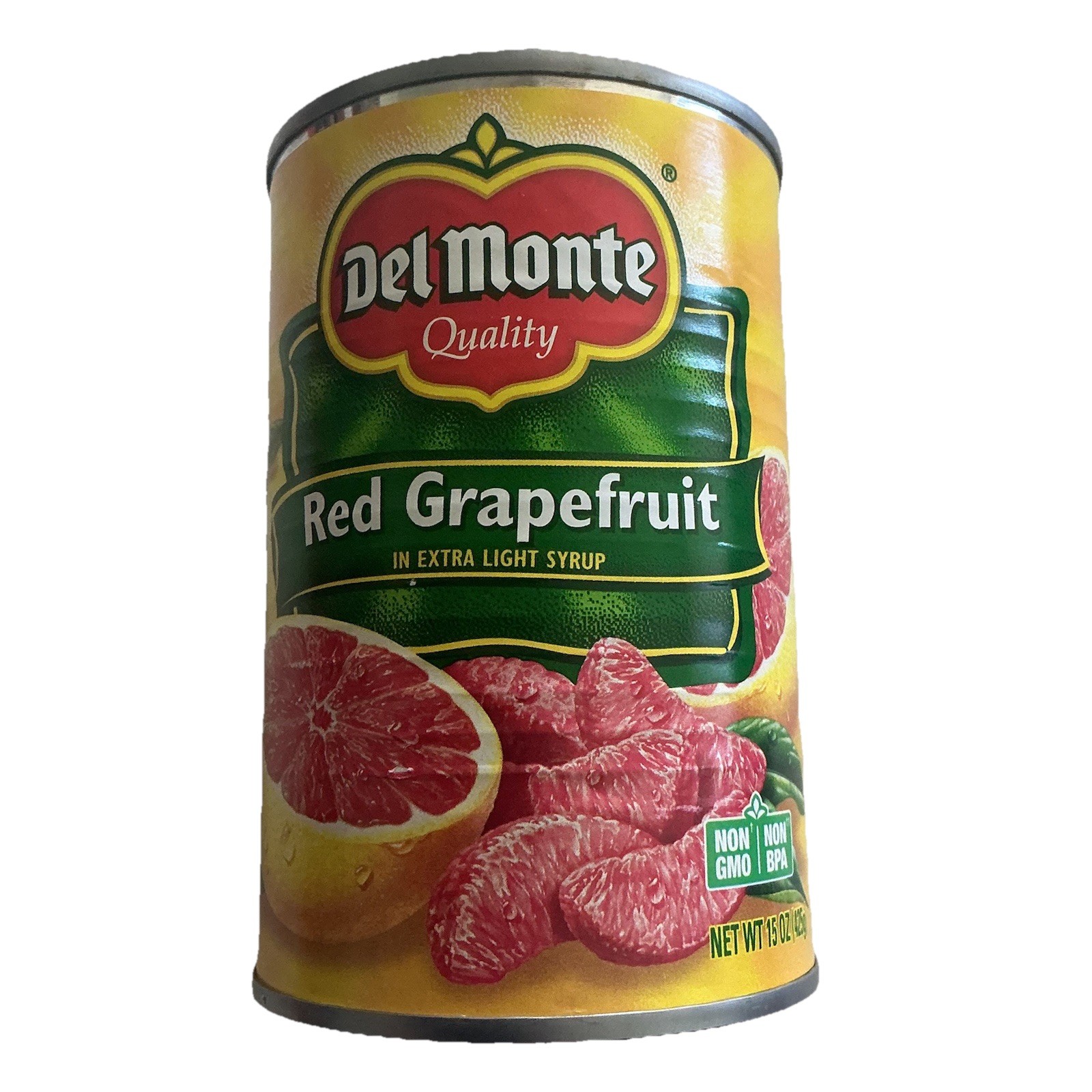 Del Monte Canned Red Grapefruit In Extra Light Syrup 15oz Non GMO EXP Jan 2028 gallery