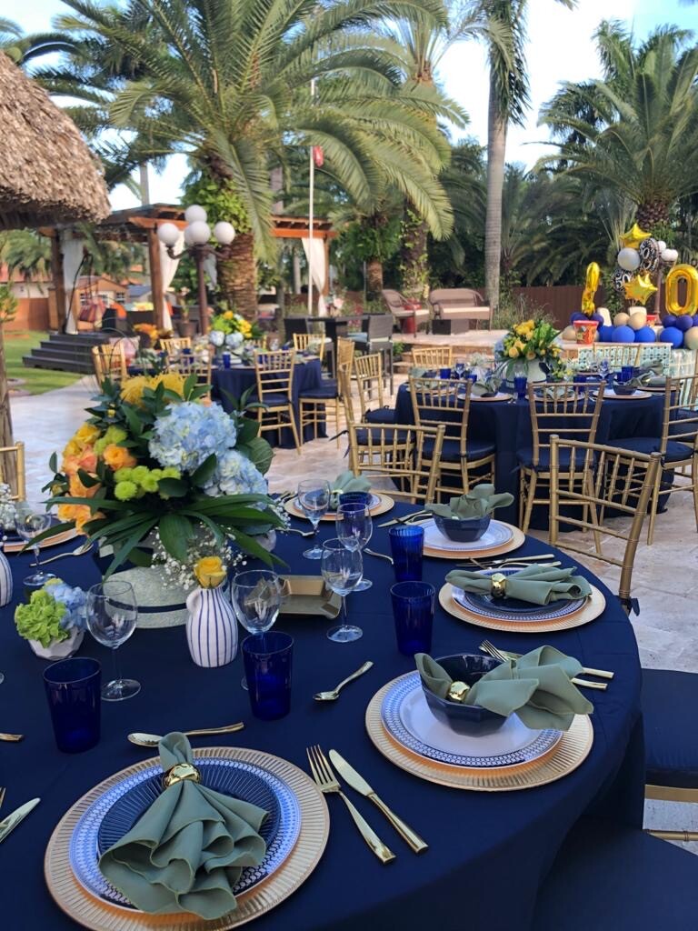 KS Linens Premium Polyester 120" Round Tablecloth - Over 45 colors available gallery