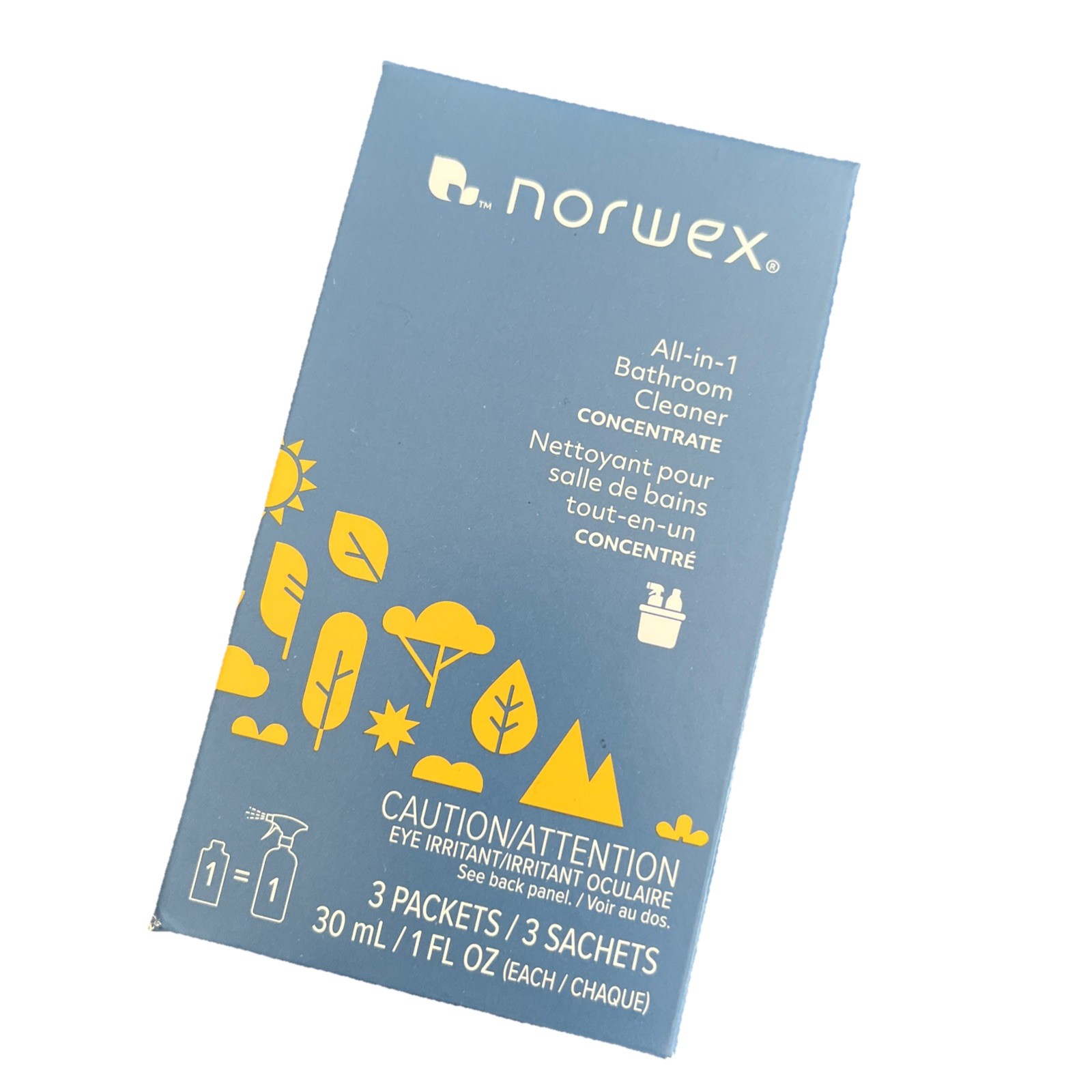 Norwex All-in-1 Bathroom Cleaner Concentrate (box of 3 packets) NEW PRODUCT 2026 gallery