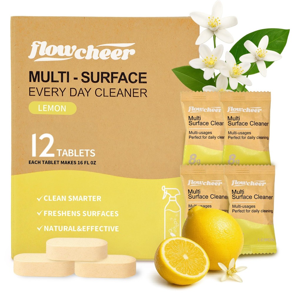 Multi Surface Cleaner Refills -12 Pack All Purpose Cleaning Refill -Makes 192...