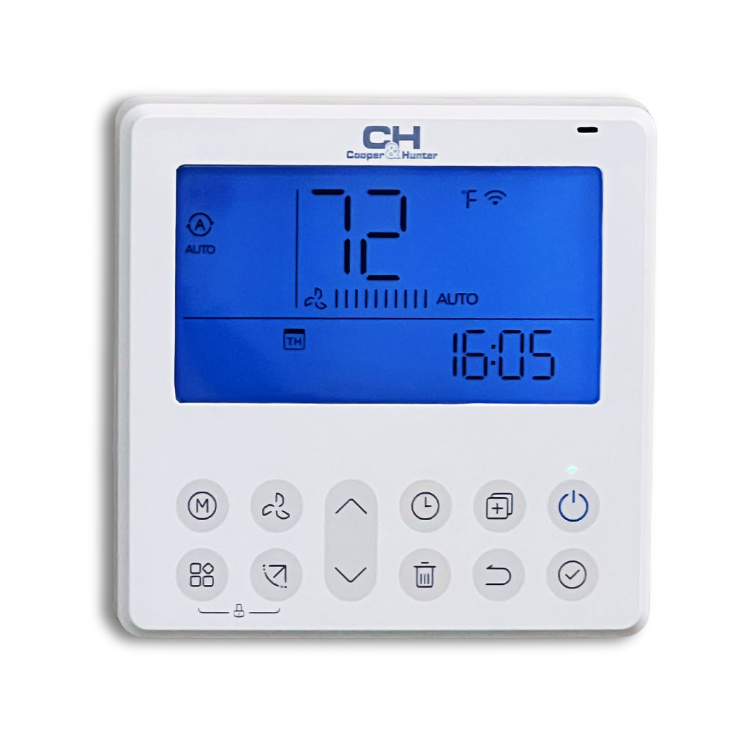 Smart Thermostat for Ceiling Cassettes - Multi Position Air Handler - Slim Ducts gallery