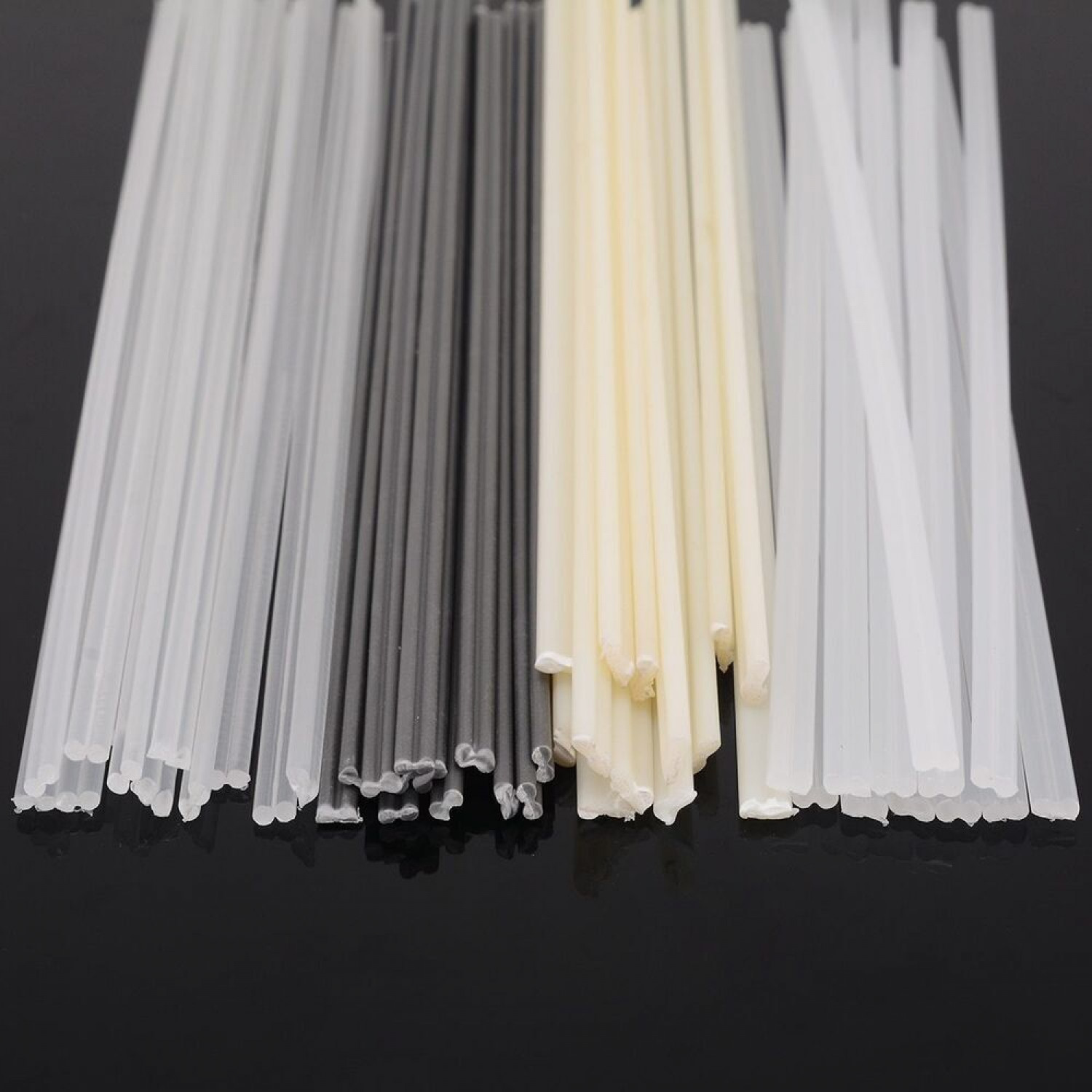 100Pc Plastic Welding Rods 7.9'' PP/PVC/ABS/PE Plastic Welder Repair Rods Sticks gallery