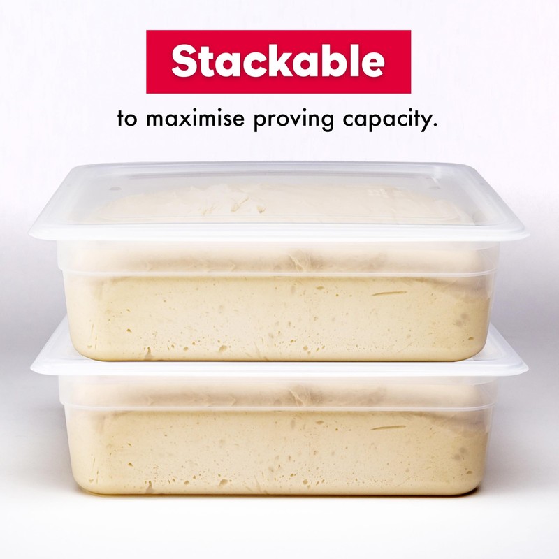 Proofing Container With 6L Capacity, Fits Up to 3000 Grams of Dough – Dough R... gallery