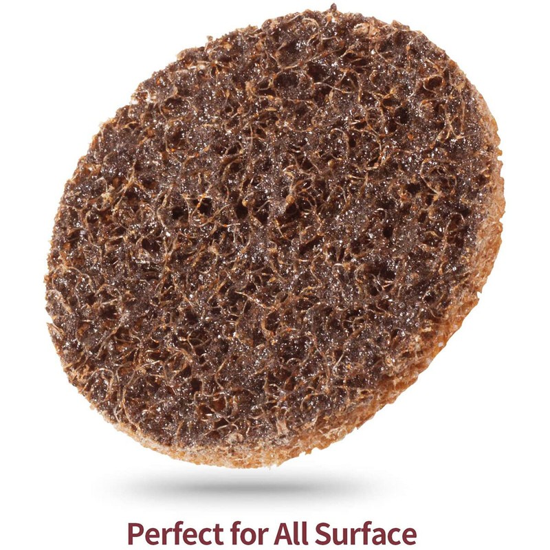 50x 2 inch Coarse Surface Conditioning Discs Roll Lock Die Grinder Sanding Pads gallery
