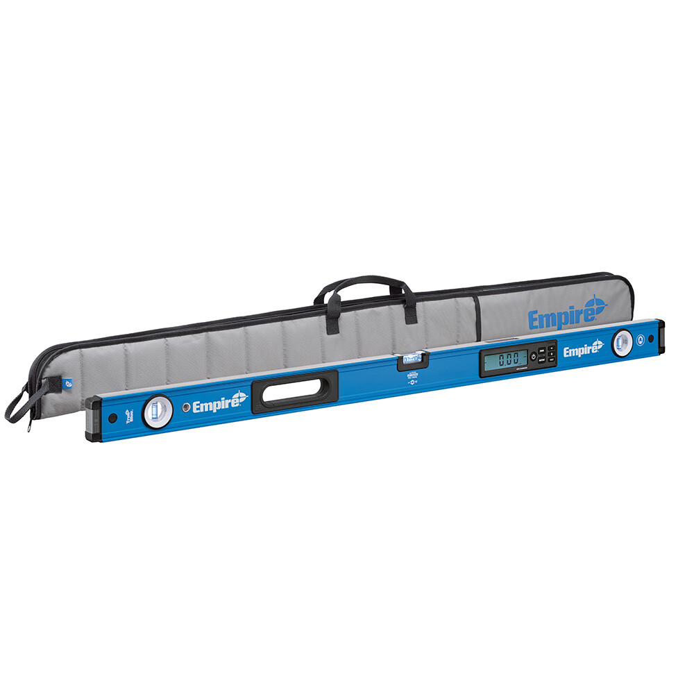 Empire Level em105.48 48" True Blue Magnetic Digital Box Level with Case gallery