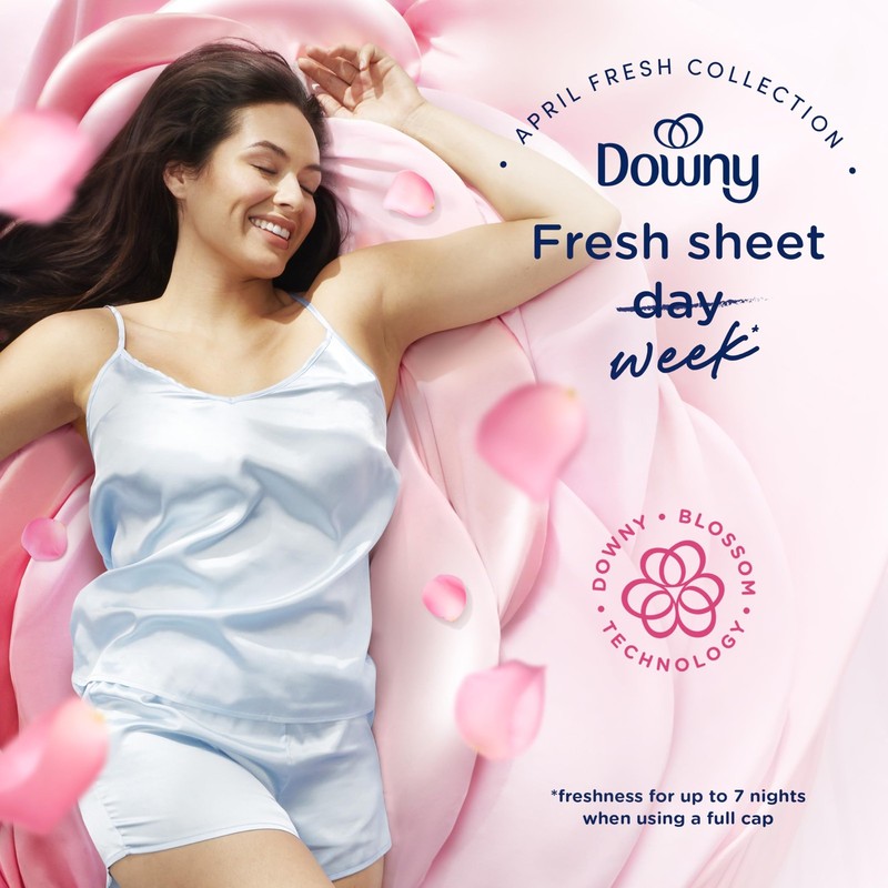 Downy Soft, 2 in 1 Soft and Fresh Liquid 44 Fl Oz (Pack of 1), No Color gallery