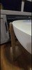 Custom-made, solid Oak Homedics Drift 21" Stand. Hand stained and sealed. gallery
