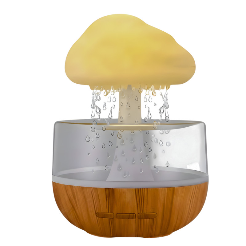 Rain Cloud Essential Oil Diffuser Humidifier 7 Color LED Light gallery