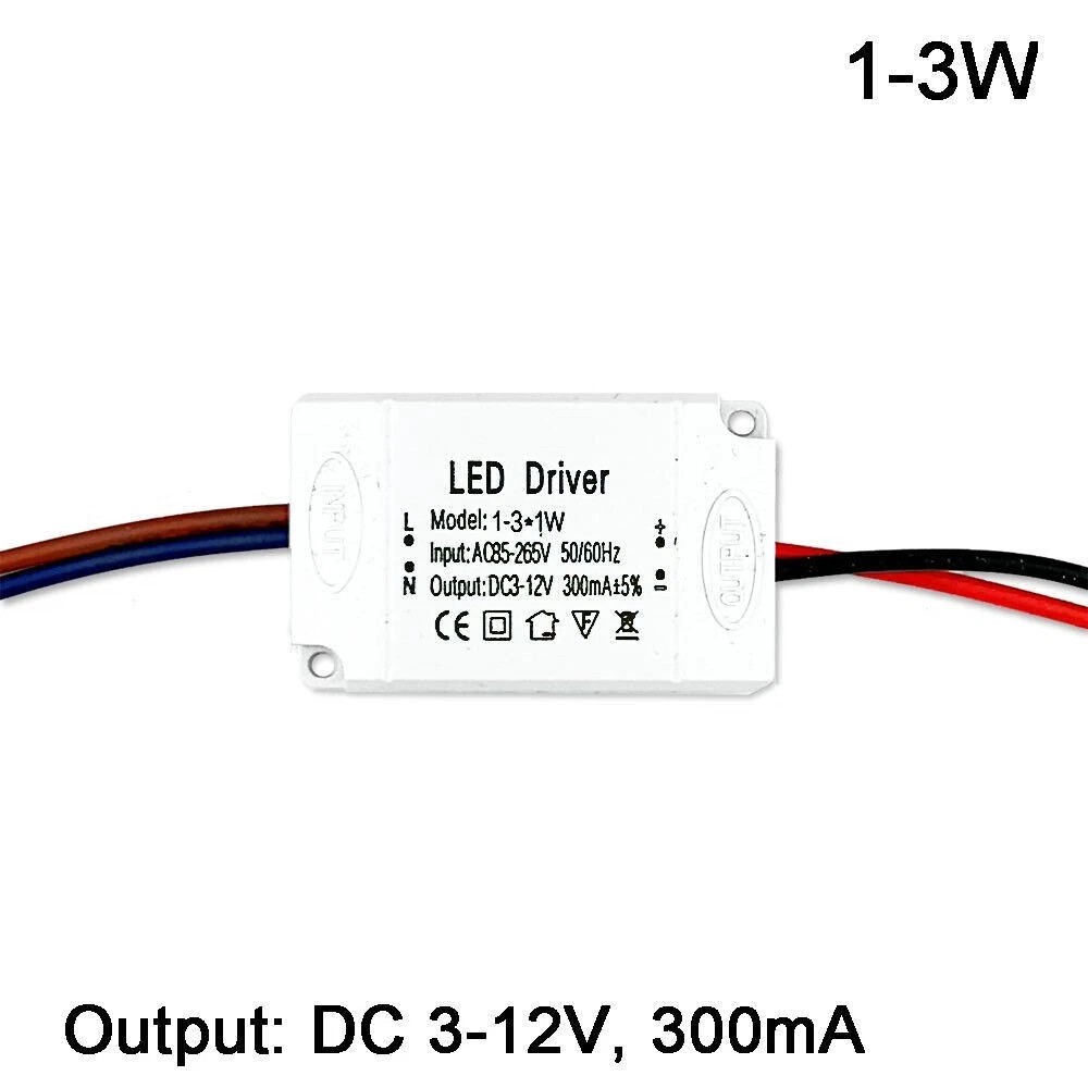 LED Driver 1-3W Power Supply Transformer AC 85V-265V DC 3V-12V LED Panel Light gallery