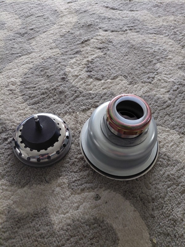 EZ-FLO Double Cup Kitchen Sink Drain Assembly 3-1/2" Sink Strainer gallery