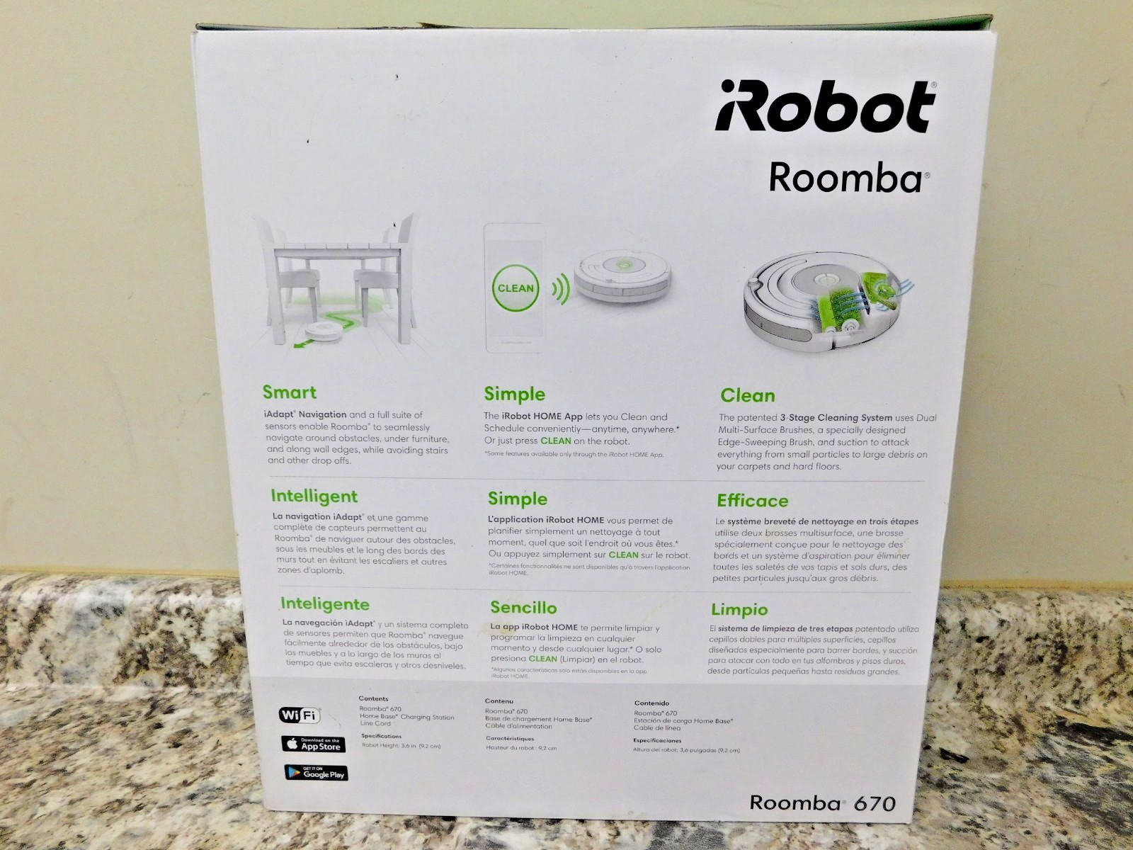 iRobot Roomba 670 Robot Vacuum R670020 (Brand New Sealed) gallery
