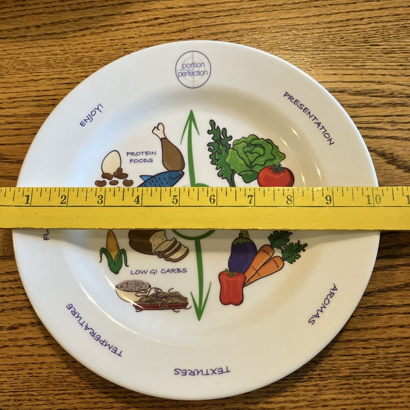 Portion Control Plate 10” Easy Weight Loss And Healthier Diet gallery