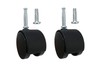 2-Inch Office Chair Caster Twin Wheel 5/16-Inch Stem Diameter 75-lb Load Capacit gallery