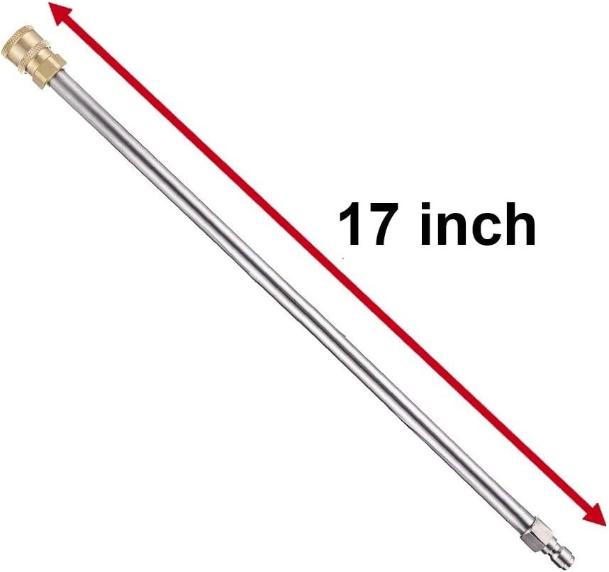 Pressure Washer Extension Wand, 17 Inch Stainless Steel, Power Lance, 2 Pack gallery