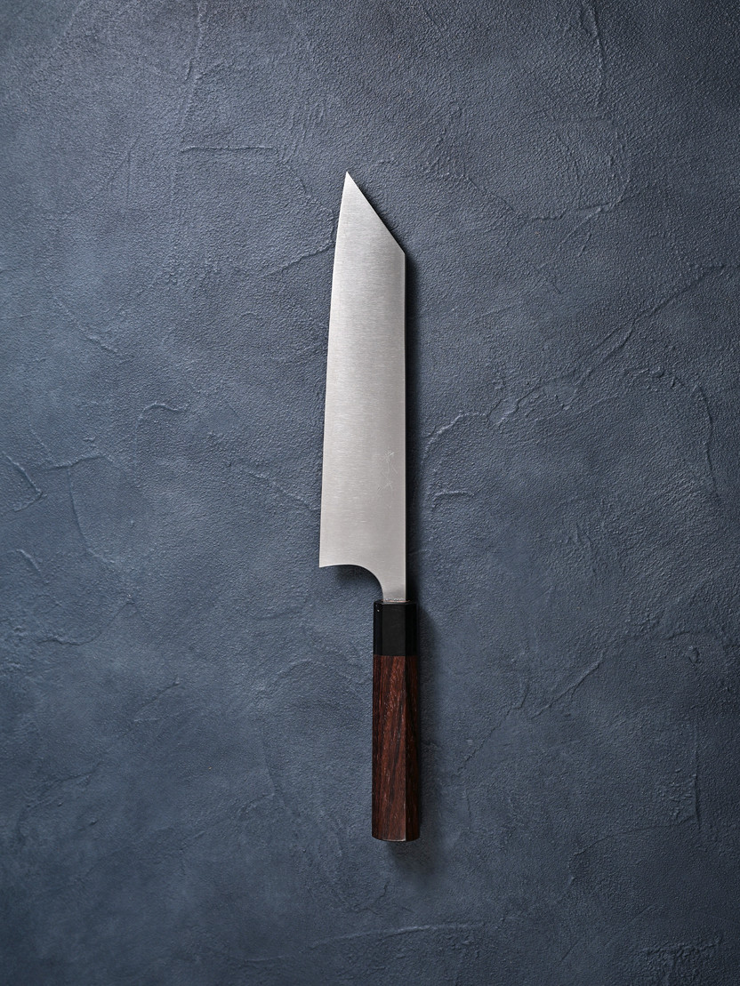 Japanese Gyuto Knife (牛刀包丁) 210mm "甲鉄" by Takayuki Shibata From Japan SG2 gallery