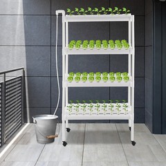 4-Tiers Growing Baskets Sets Hydroponic Grow Kit Hydroponic Planting Equipment