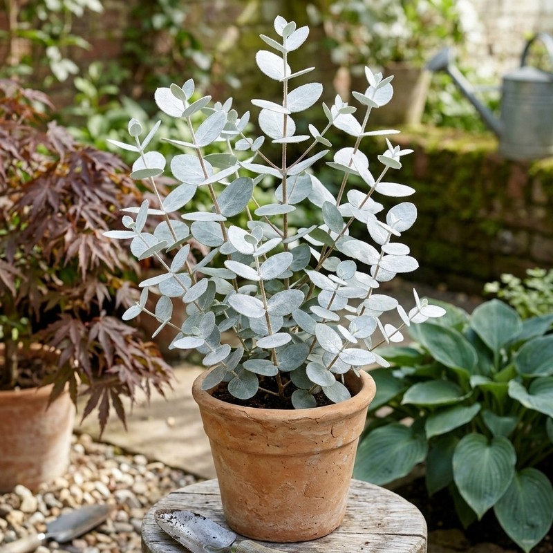 500 Pieces Silver Leaf Eucalyptus Seeds - Ideal for Outdoor Garden Yard Planting gallery