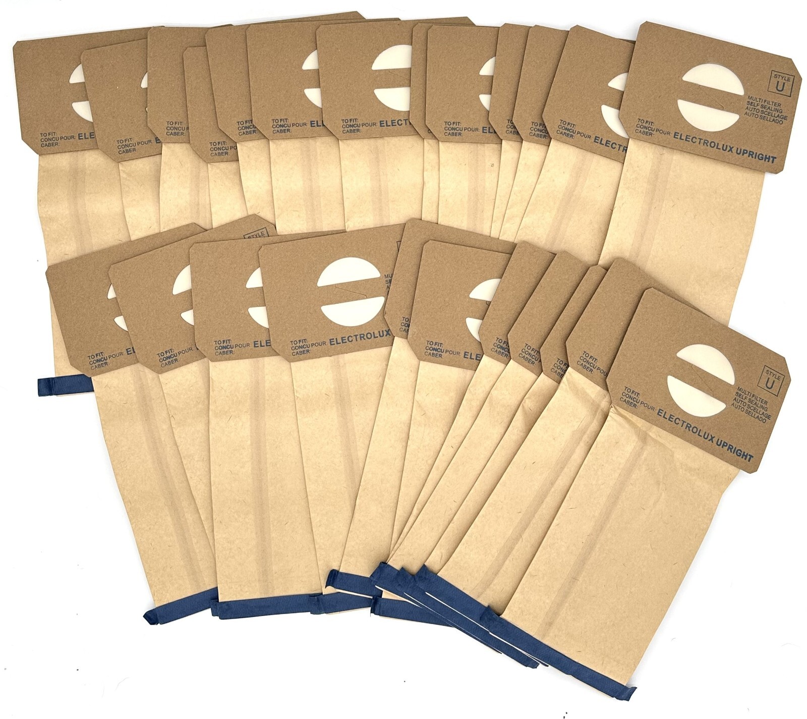 100 Vacuum Cleaner Bags for Electrolux Upright | STYLE U, Type U gallery
