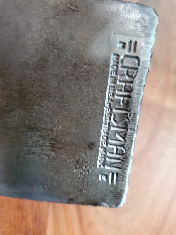 Craftsman. Single Bit Felling Axe. Made Between The 60s Too The 80s (Restored) gallery