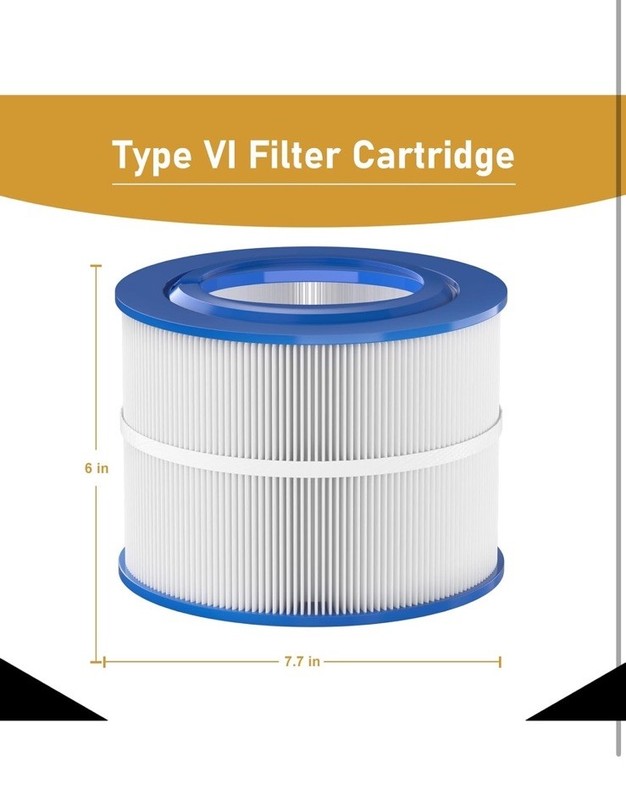 4 Pack PBF40M Spa Hot Tub Filter Replacement Compatible with Pleatco PBF40M gallery