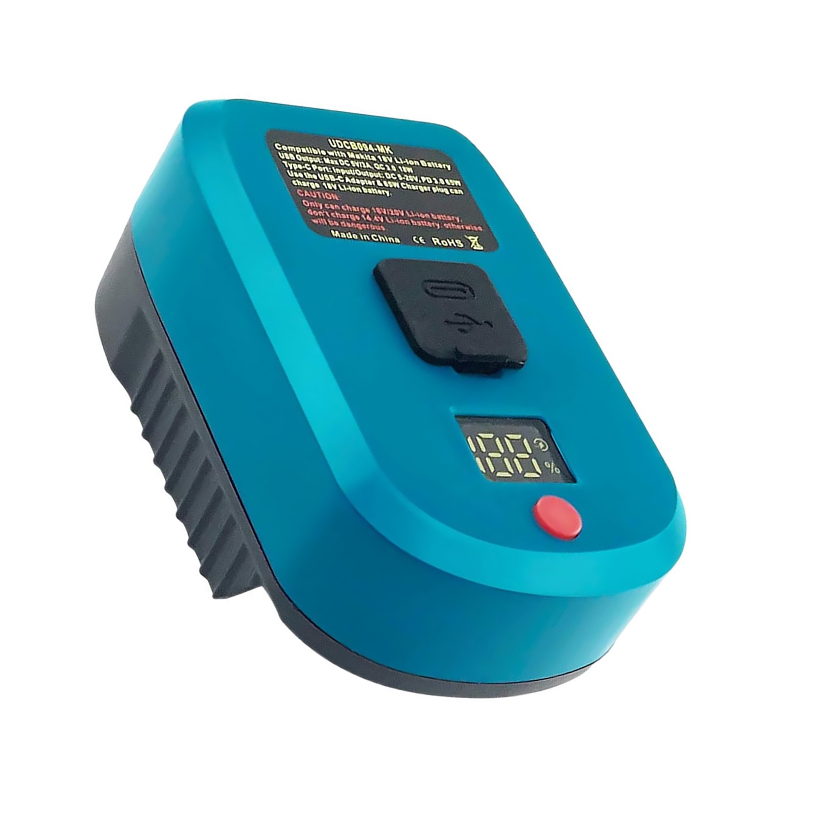 2USB 65W Fast Battery Charger Adapter USB-A & Type C PD 3.0 For Makita Battery gallery
