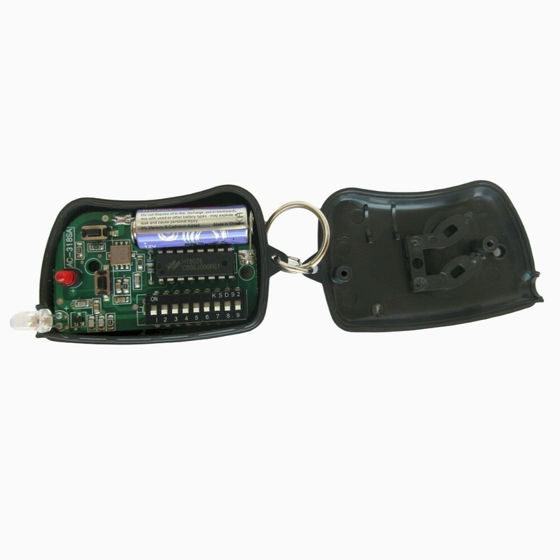 Access-318 1-Button Key Chain Remote Allstar 9921 Carper CX-318 Comp 318MHz 9DIP gallery