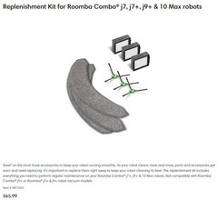 iRobot Filter Replenishment Kit for Roomba Combo j7, j7+, j9, 10 Max