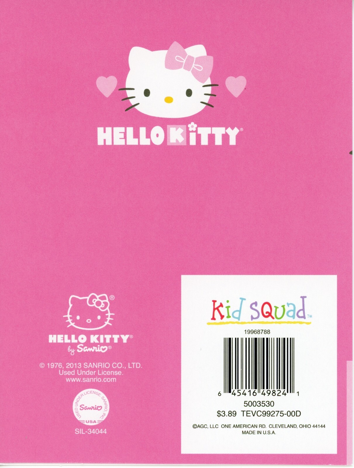 Hello Kitty HAPPY 3RD BIRTHDAY Card FOR 3 YEAR OLD GIRL, Cat Bow by Kid Squad +✉ gallery