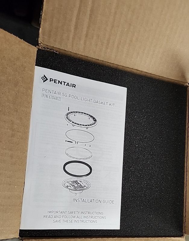 Pentair IntelliBrite 5G Pool Light PCBA & Gasket Kit 619818Z (AS-IS / For Parts) gallery