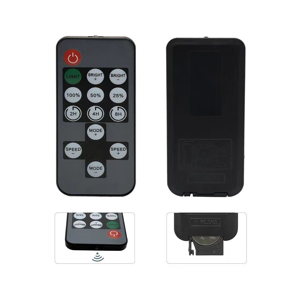 5-24V 14Keys RF LED Strip Controller Mini Dimmer RF Remote 5050 LED Strip Lights gallery