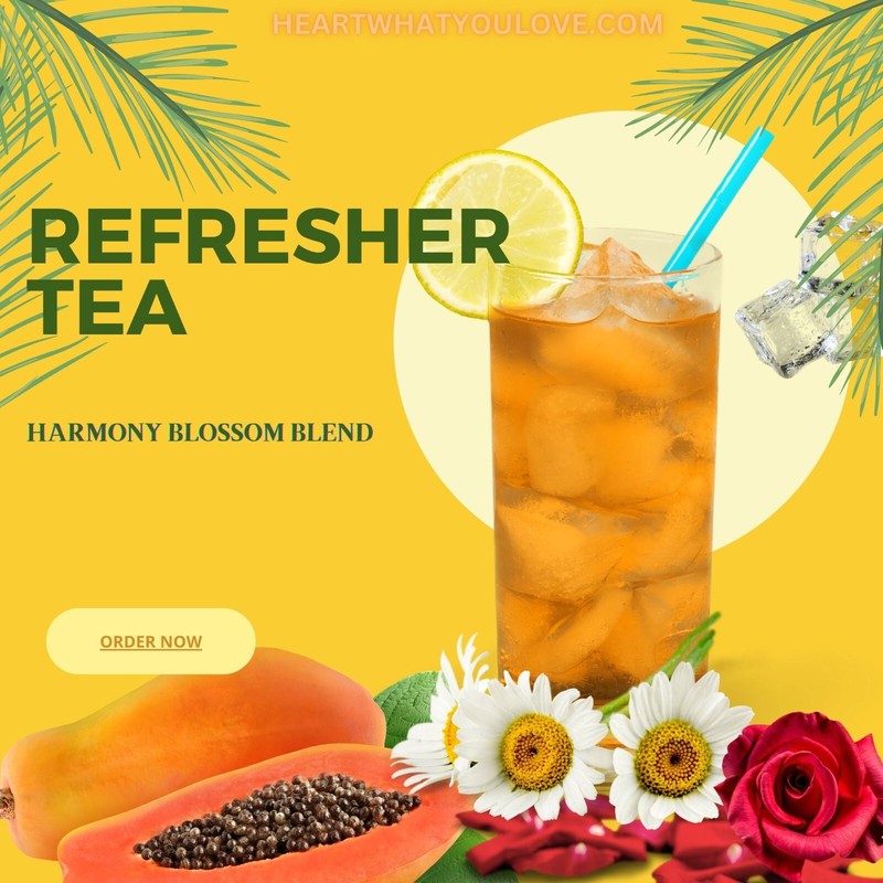 Balancing Herb Blend Chasteberry, Rose, Papaya Leaf Tea Loose Herb Infuse 3.5 oz gallery